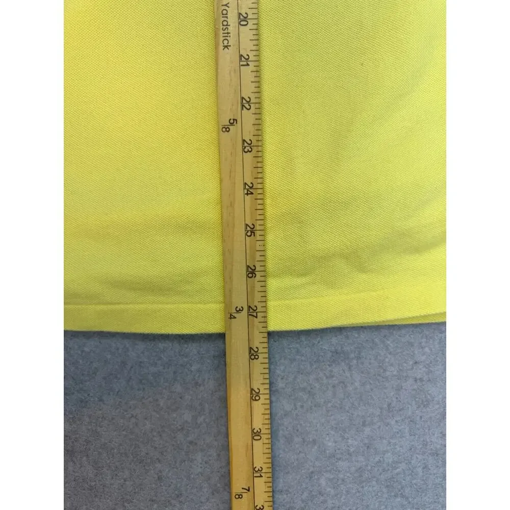 Polo Ralph Lauren Polo Shirt Men's XL Yellow Short Sleeve‎ Preppy Classic Summer