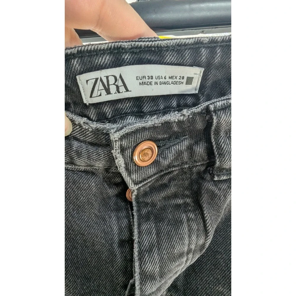 Zara black denim