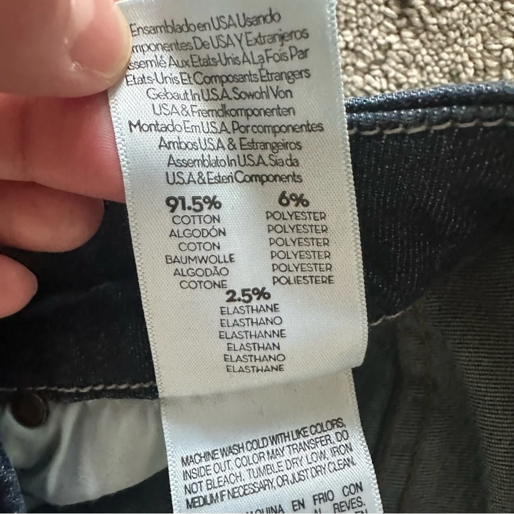 MOTHER Looker Ankle Fray Jeans in No‎ Play Size 25