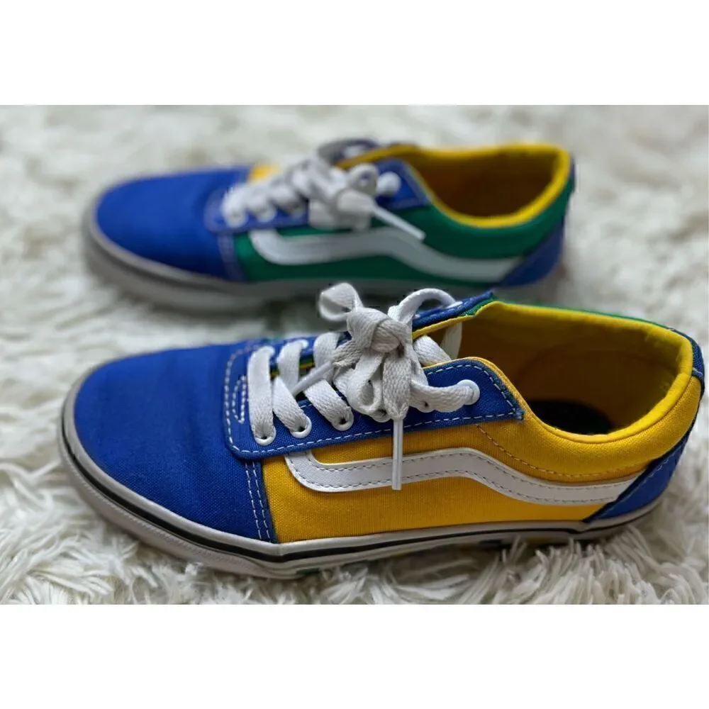 Vans boys blue