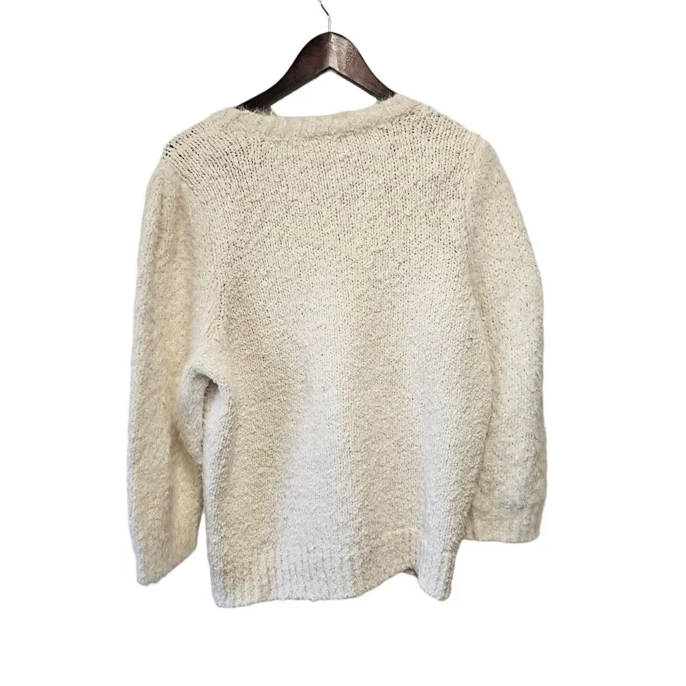 Anthropologie sweater cream
