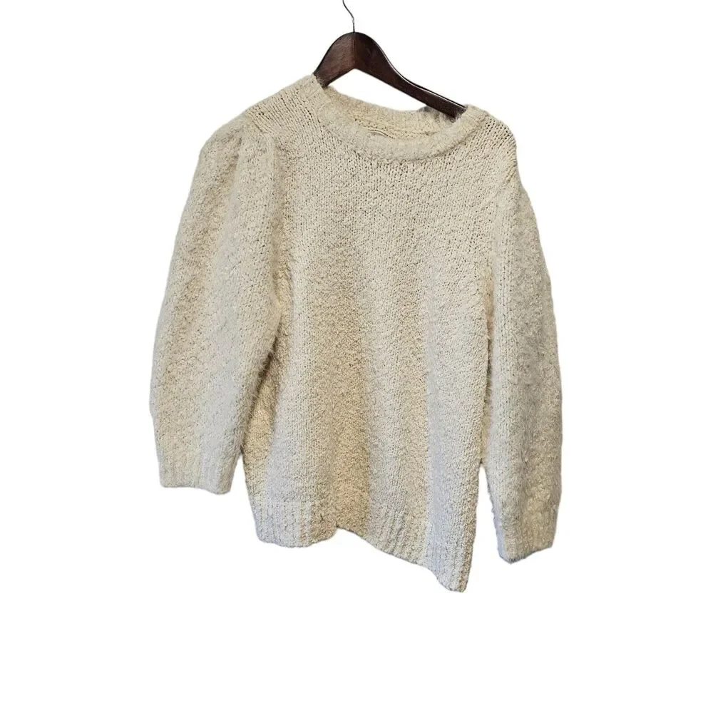 Anthropologie sweater cream