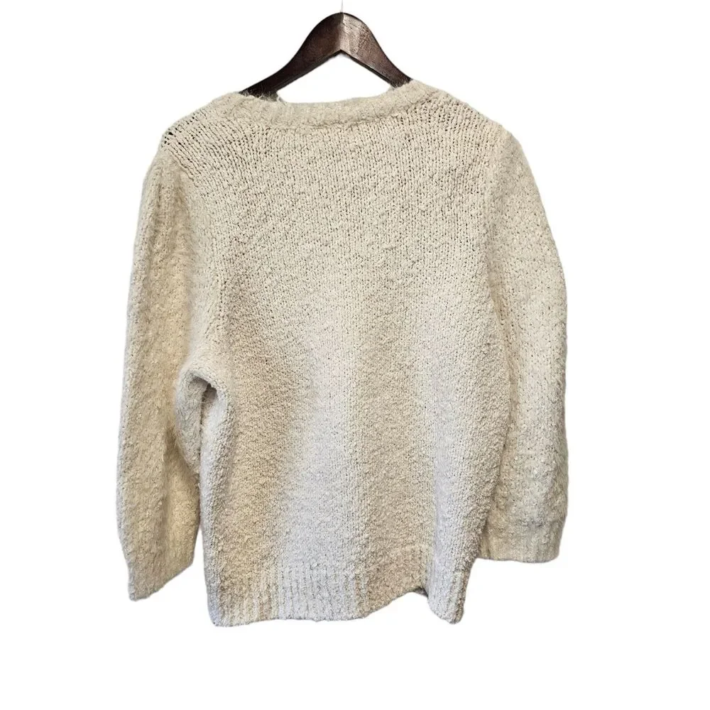 Anthropologie sweater cream