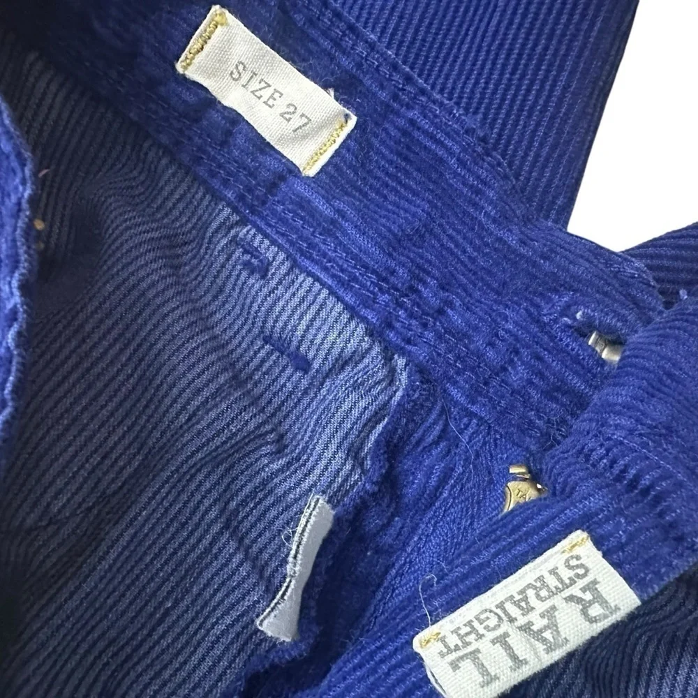 Madewell blue corduroy