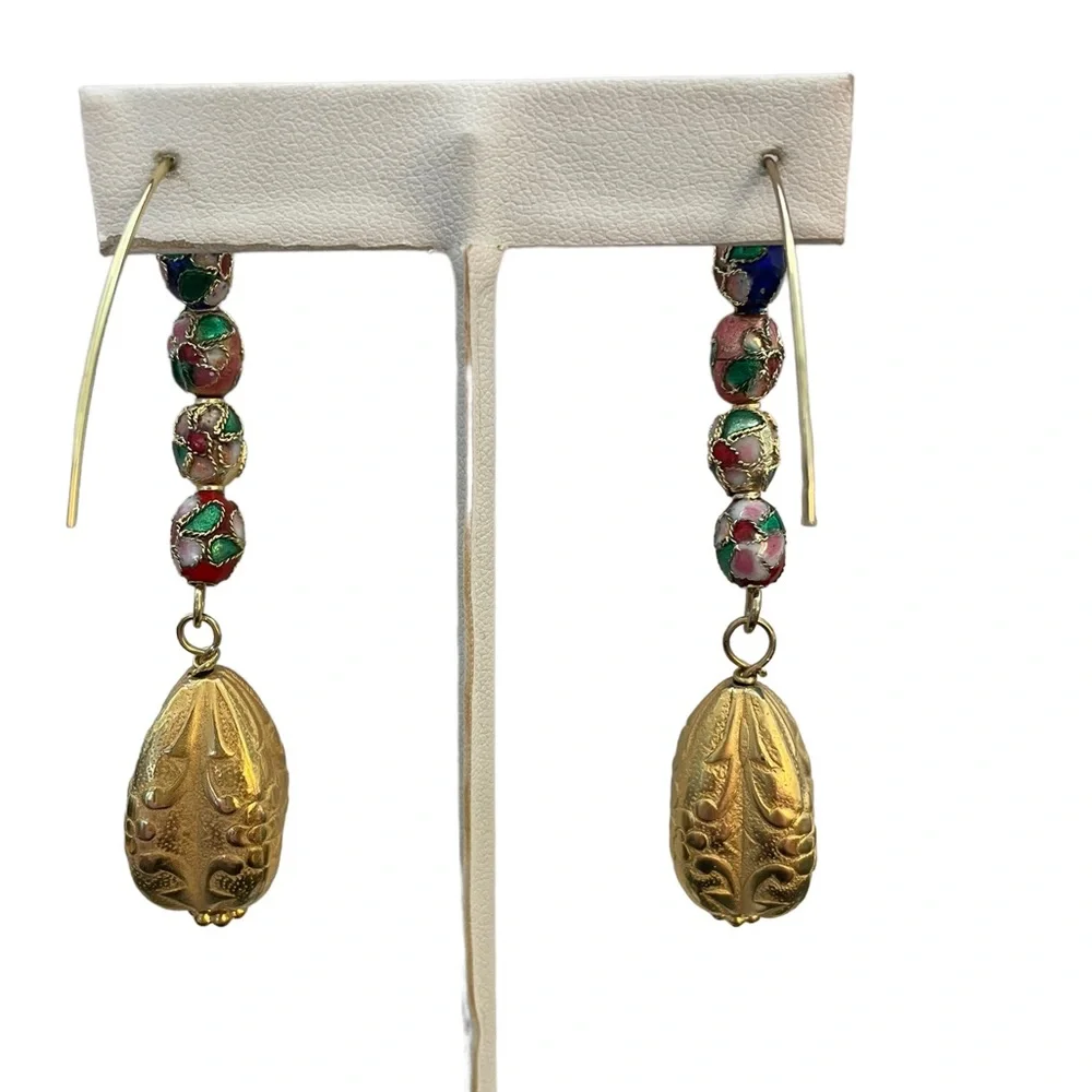 Hand Crafted these earrings
