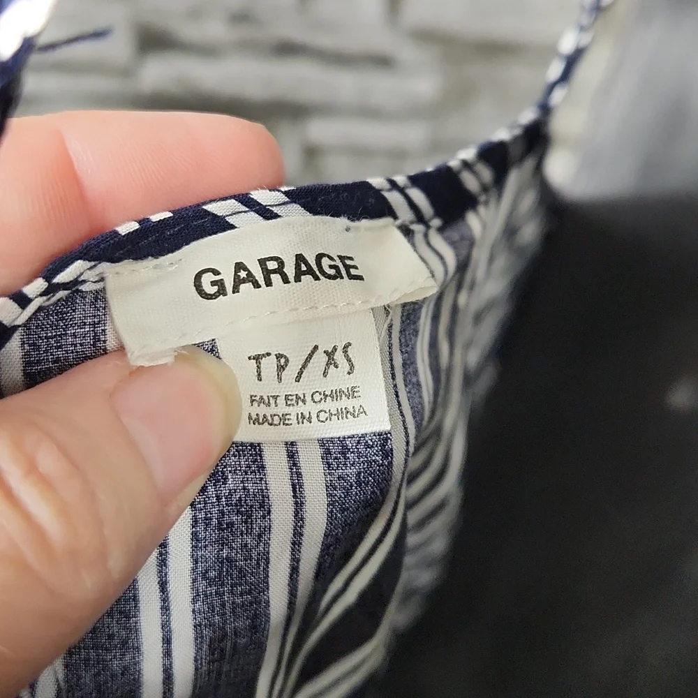 Garage sleeveless jumpsuit