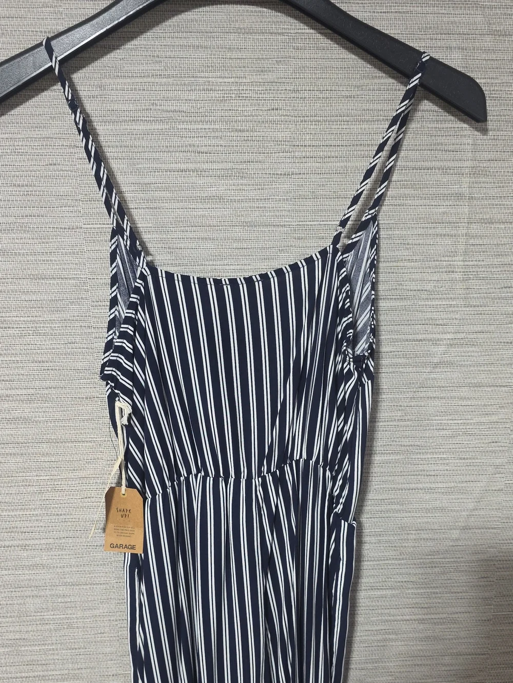 Garage sleeveless jumpsuit
