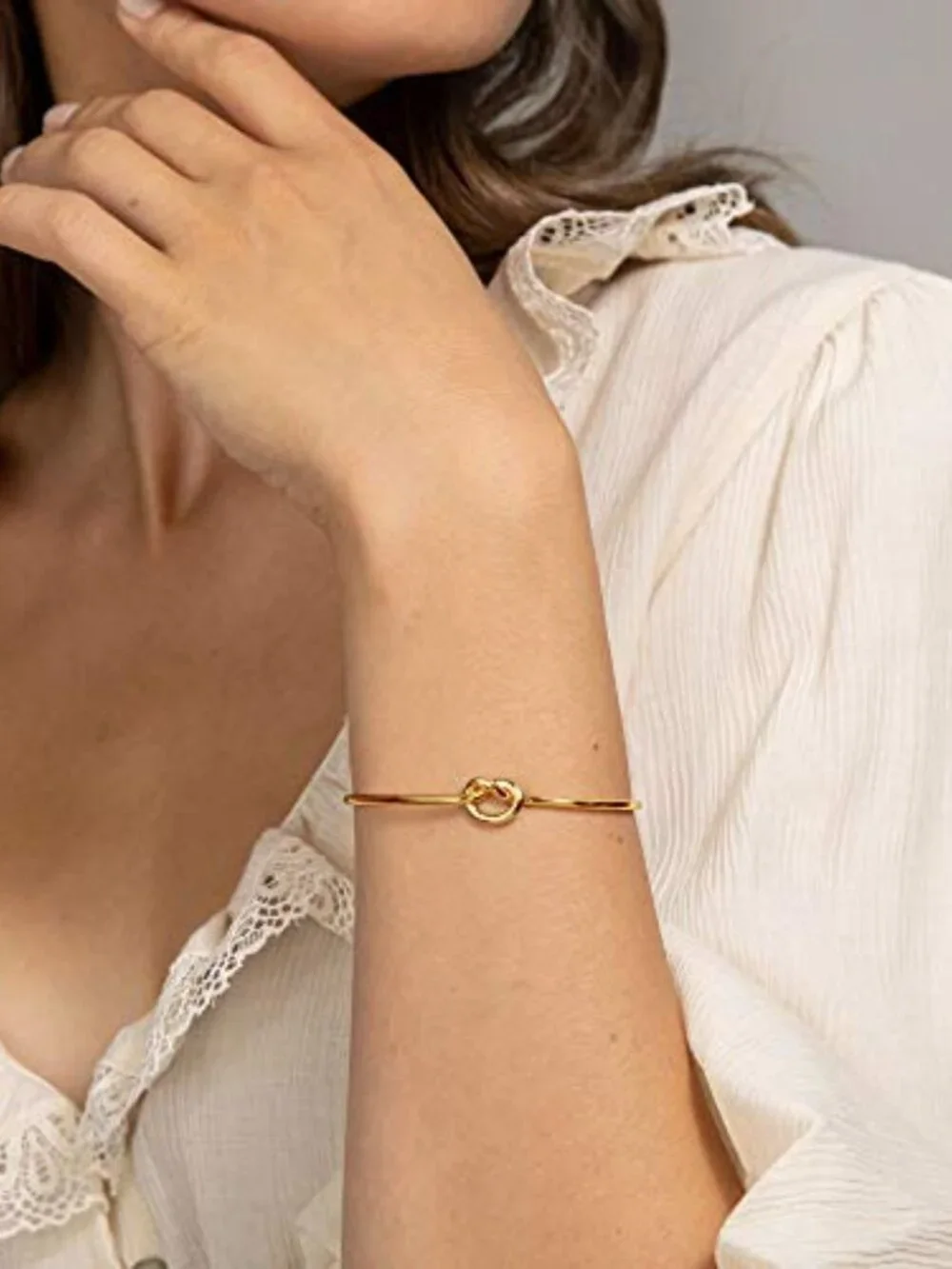 N/A 14k knot infinity
