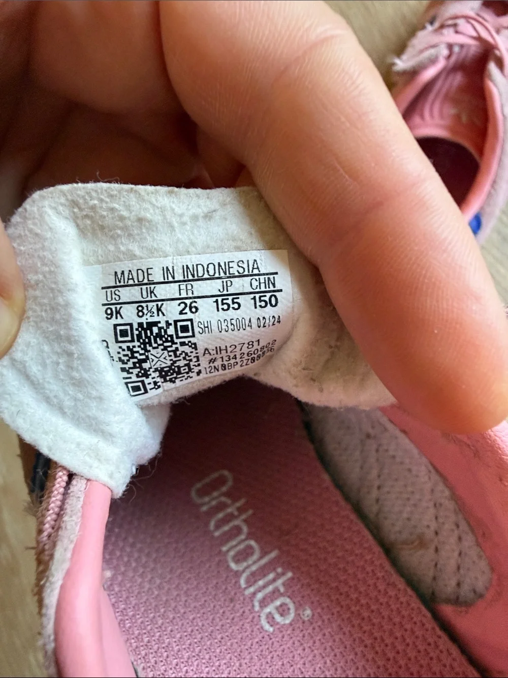 adidas soft pink