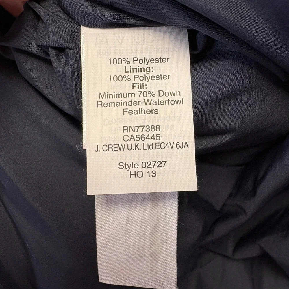 J. Crew crew quilted