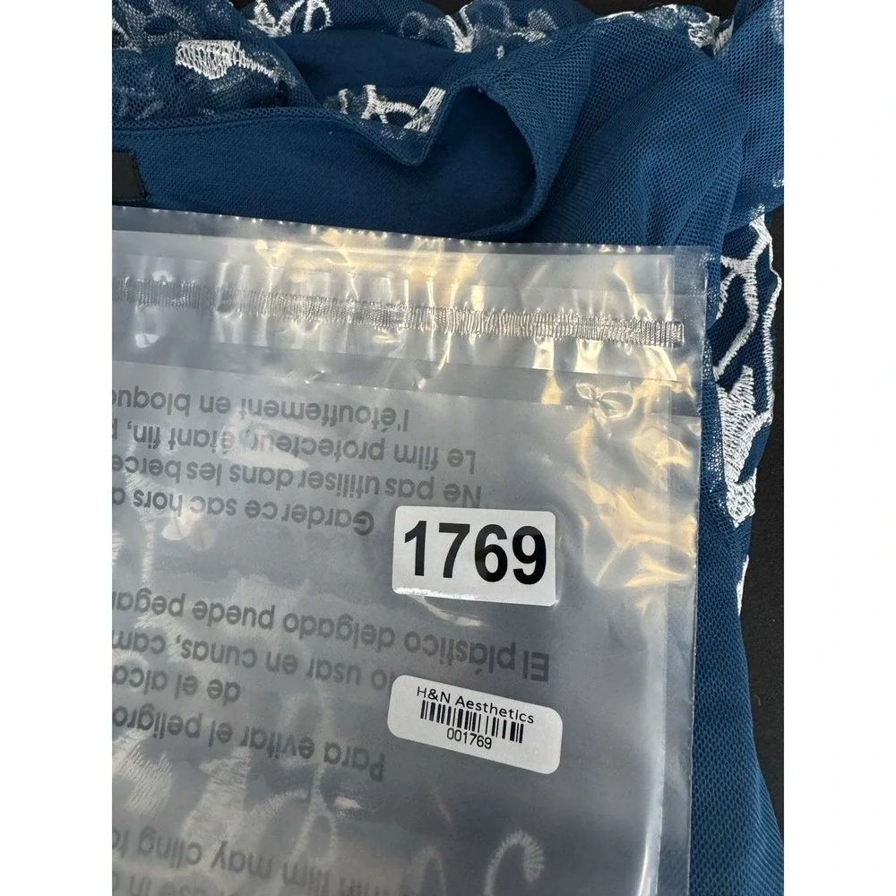 Alfani blue sheer