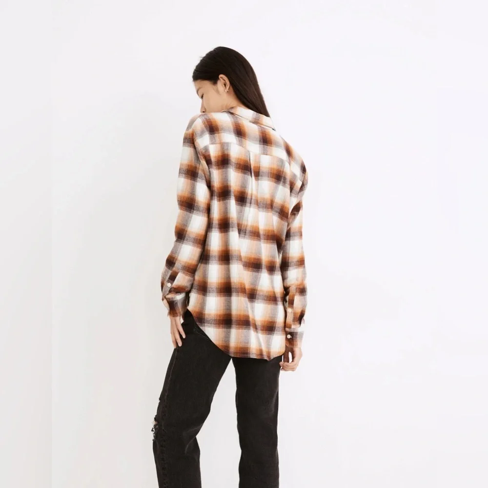 Madewell flannel side