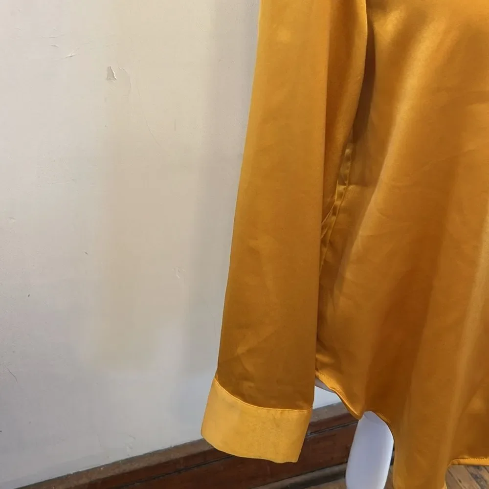 Mimosa blouse gold