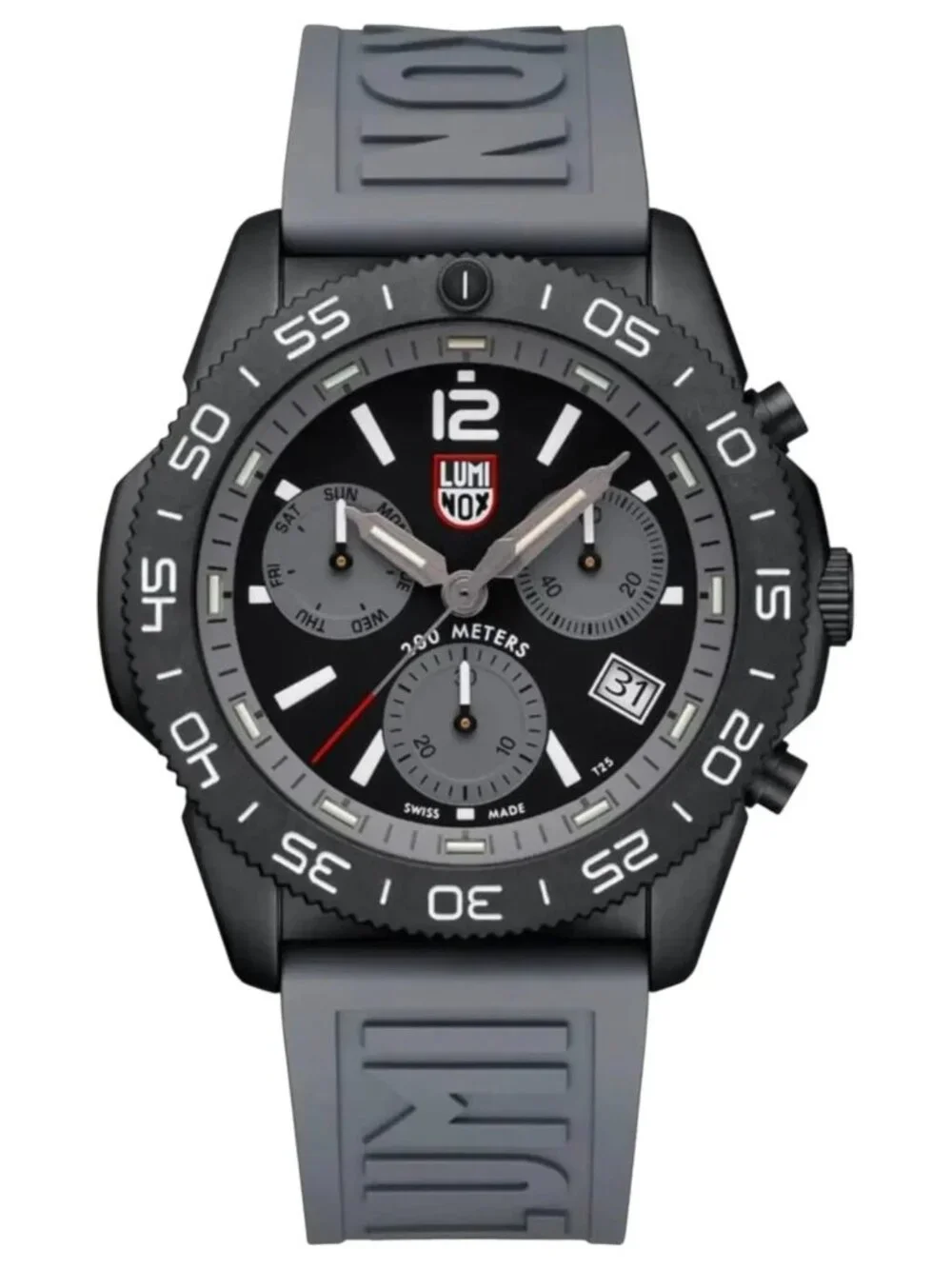 Luminox Tritium Gray Pacific Diver 44MM Chronograph Watch