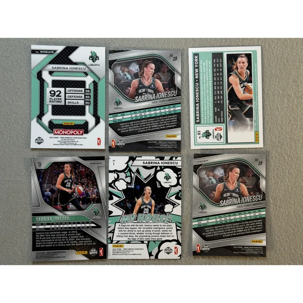 Panini six card