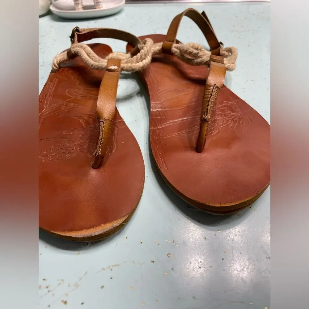 Roxy leather sandals