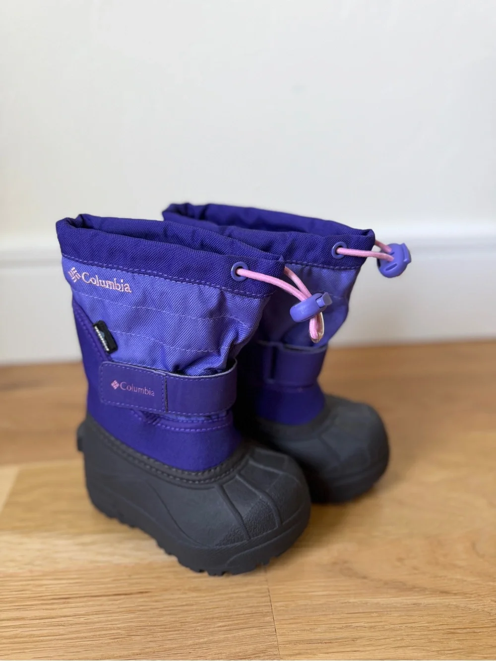 Columbia Powerbug Purple Snow Boots - Size Toddler 6