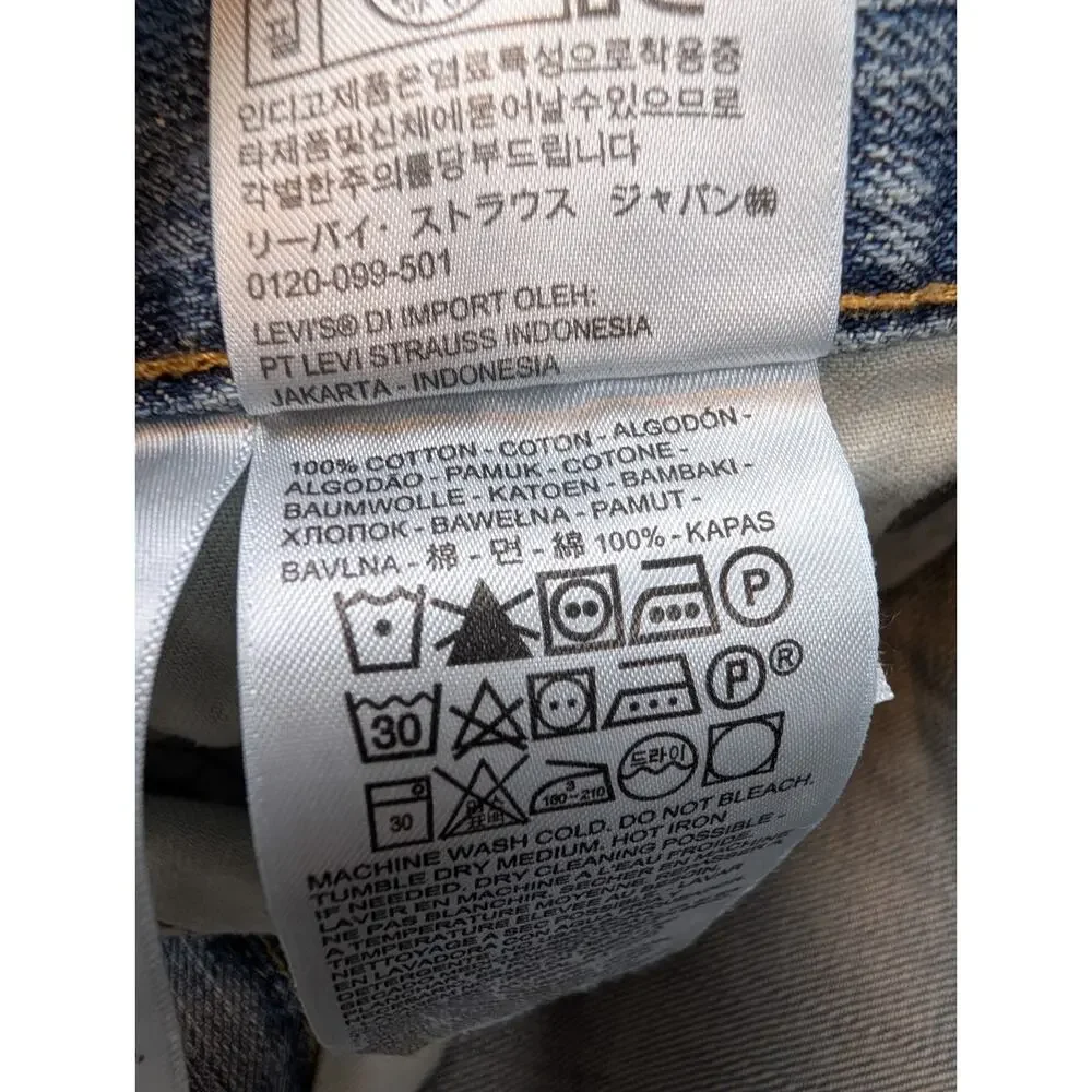 Levis workwear rise