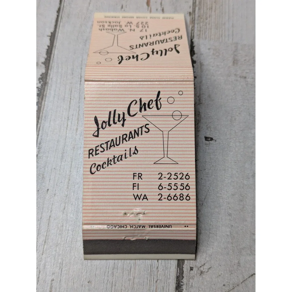 N/A vintage matchbook