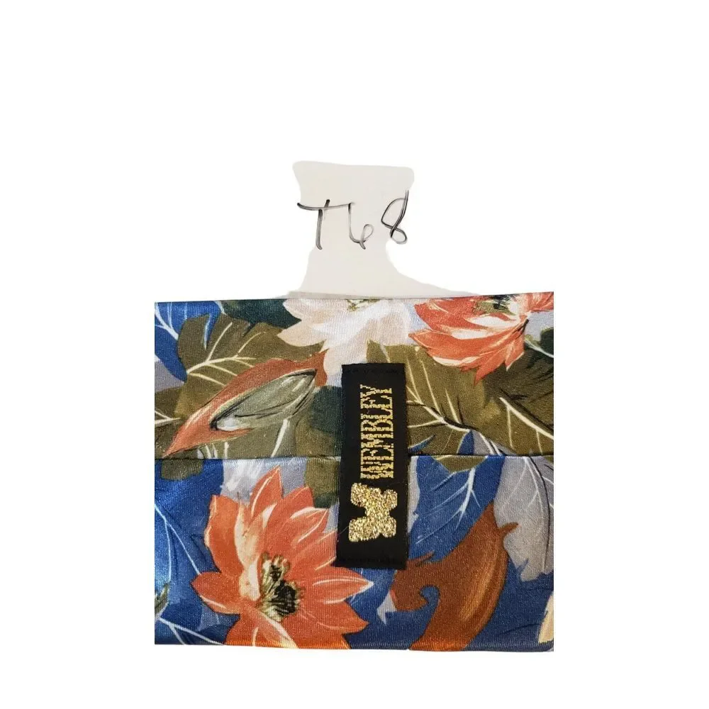 Vintage‎ Wembley Colorful Floral Neck Tie 100 % Polyester Business Wedding Work