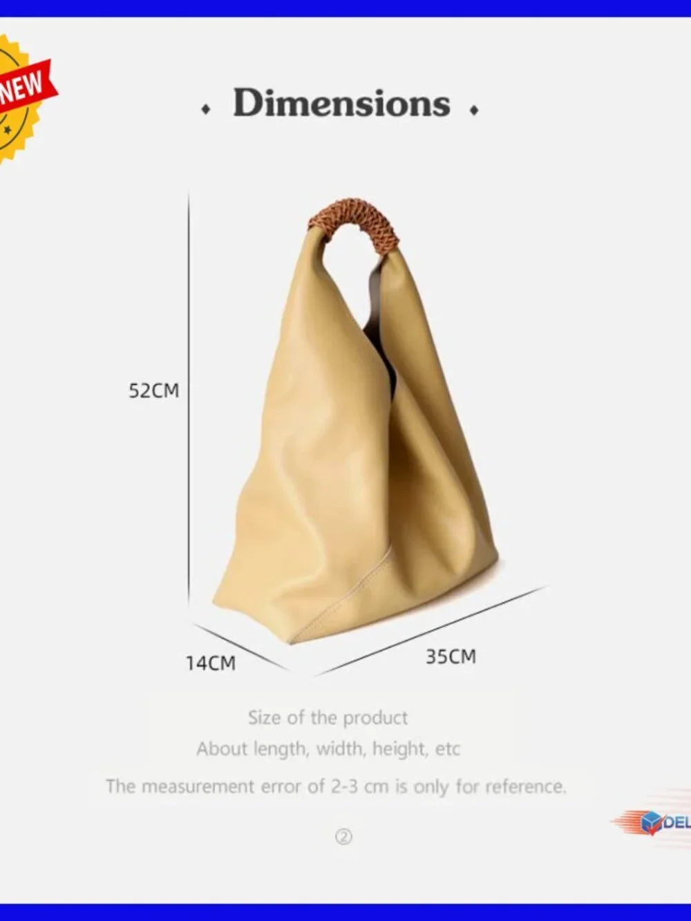 Genuine Cowhide Leather Hobo Shoulder Bag Slouchy Tote Large Capacity