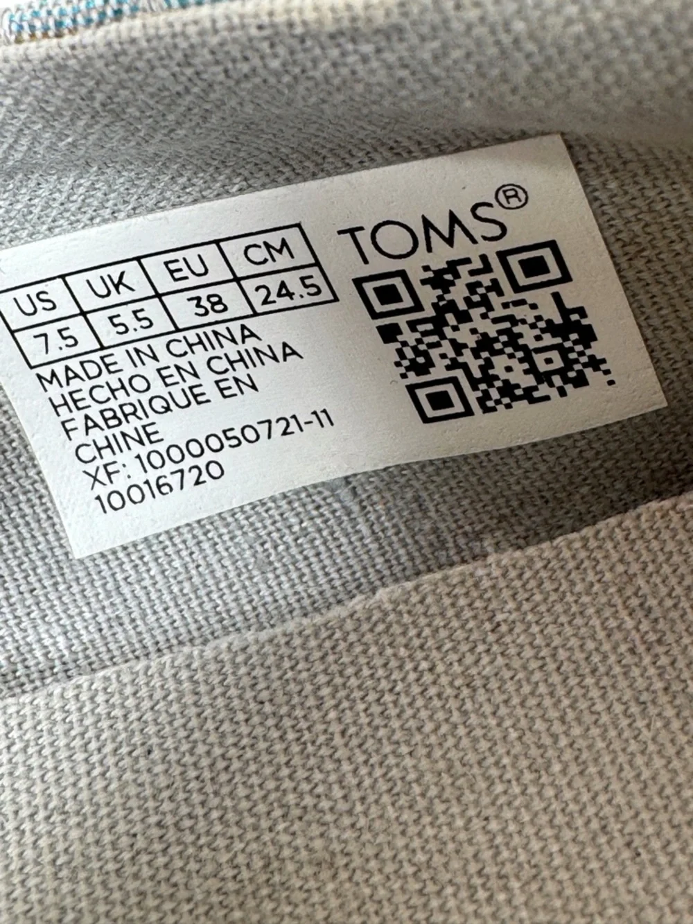 Toms alpargata slip