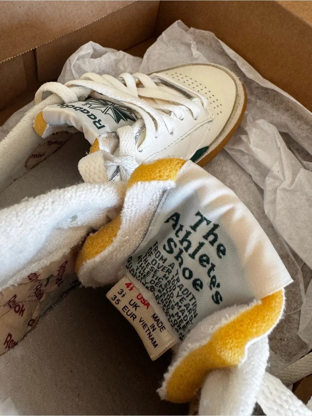 Reebok because guidance