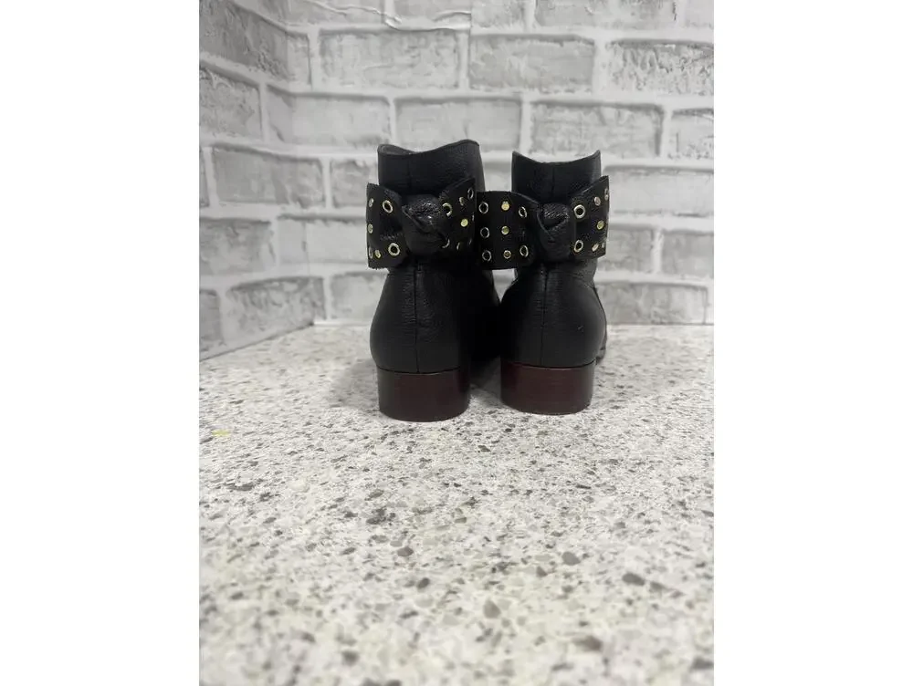 kate spade black leather