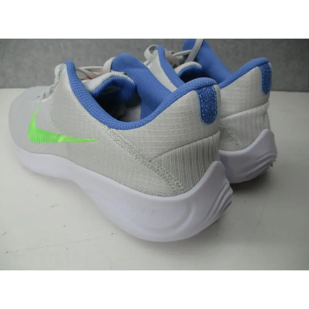 Nike Experience Run 11 NN Road Shoes 'White Gray Neon Green' Womens Sz 9