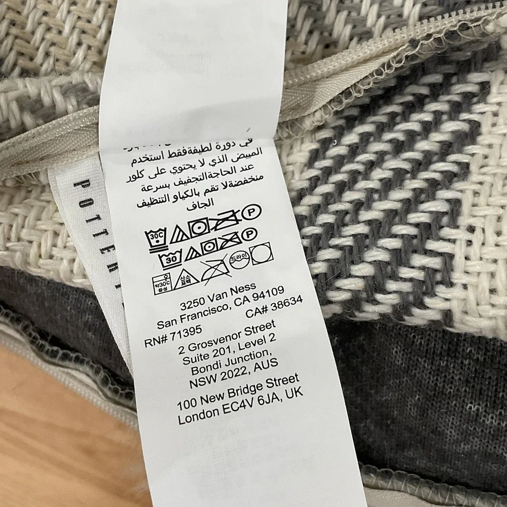 Pottery Barn new tag