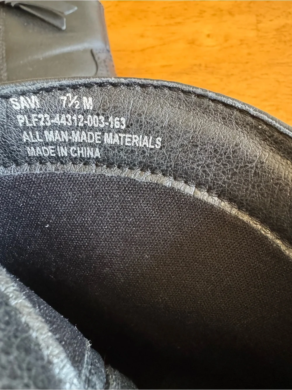 FRYE AND CO. sleek black