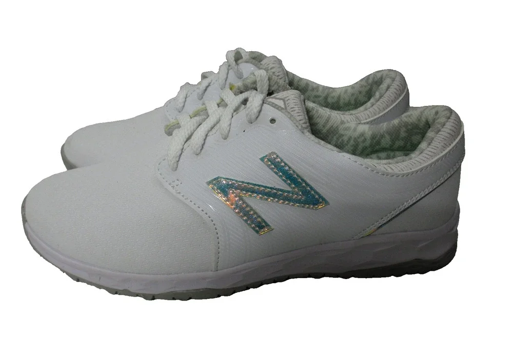 New Balance Womens Womens Sz 8 White Fresh Foam Breathe Golf Shoes