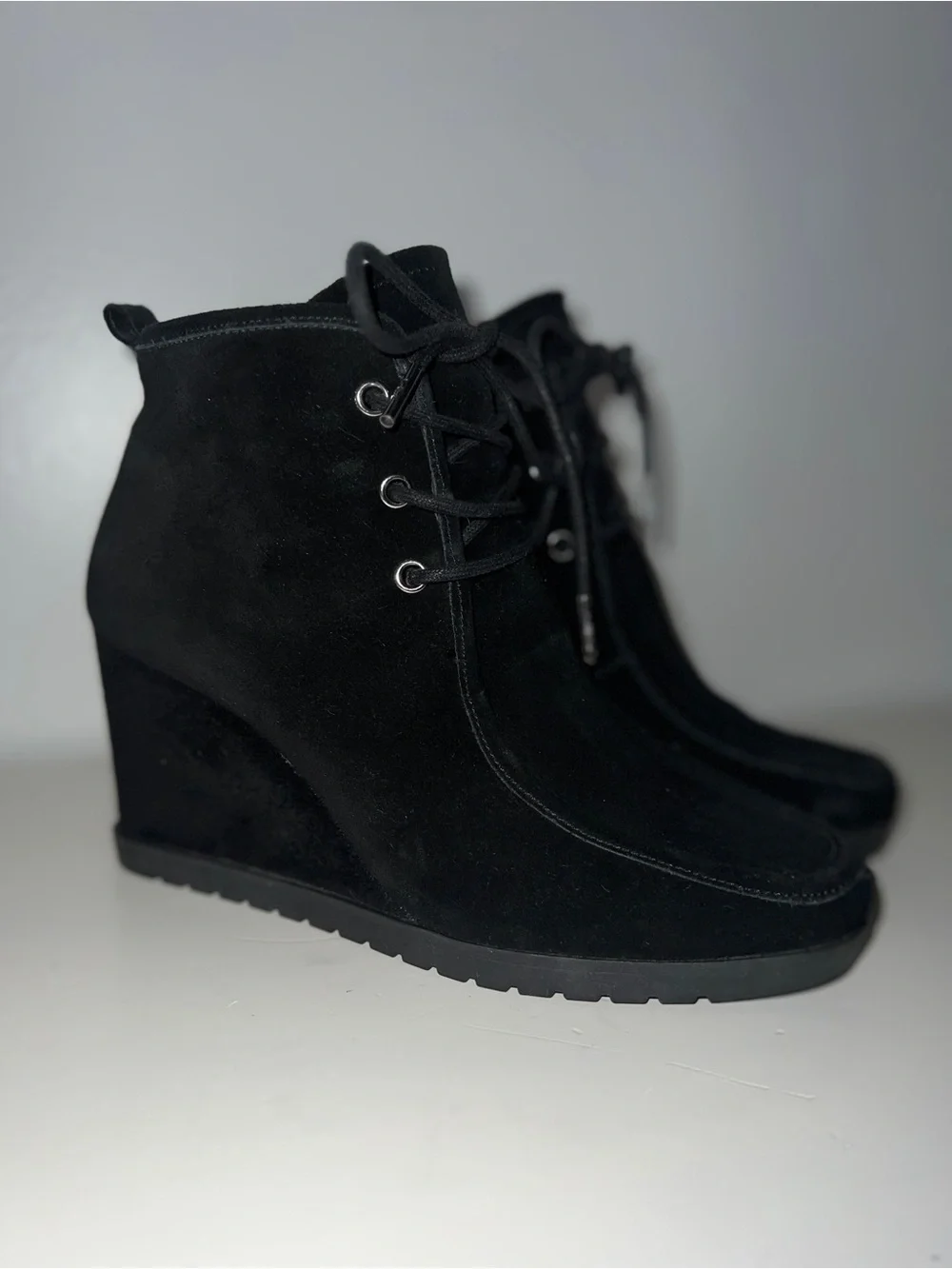 Michael Kors black suede