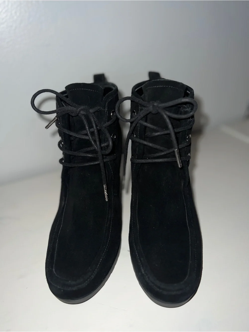 Michael Kors black suede
