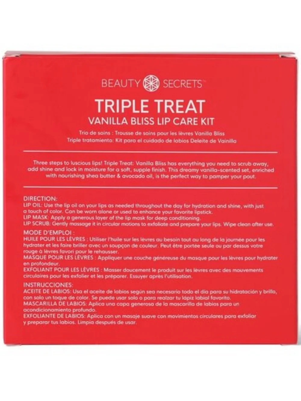 Beauty Secrets three steps