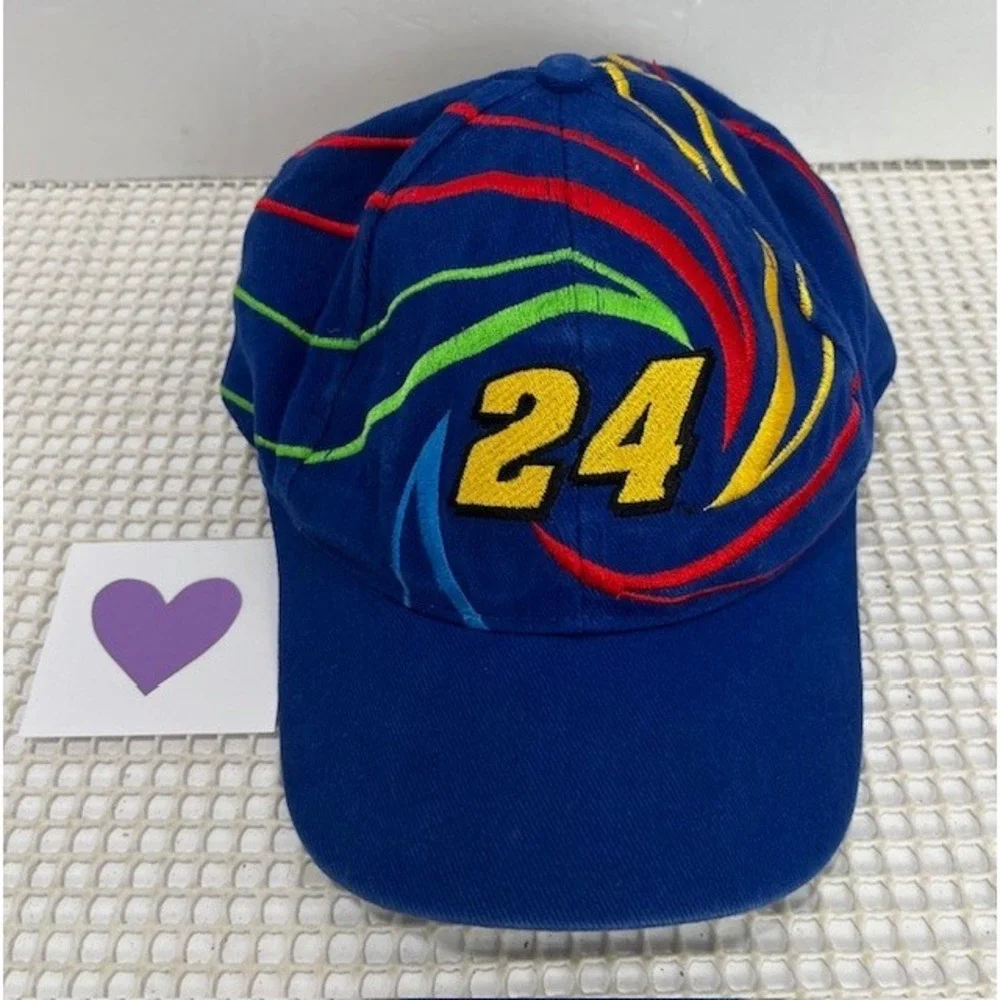 Chase‎ hat Authentics Jeff Gordon Nascar Snapback Cap Blue #24