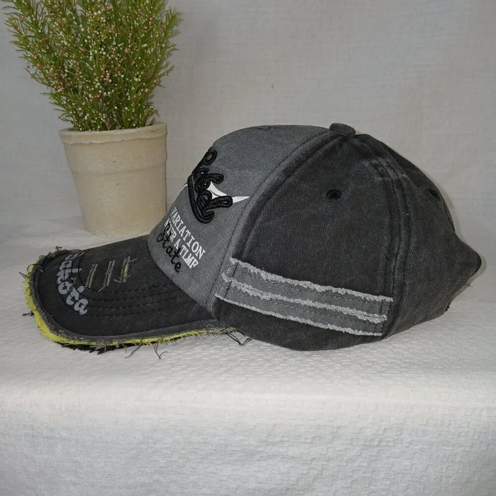 Black Label distressed black