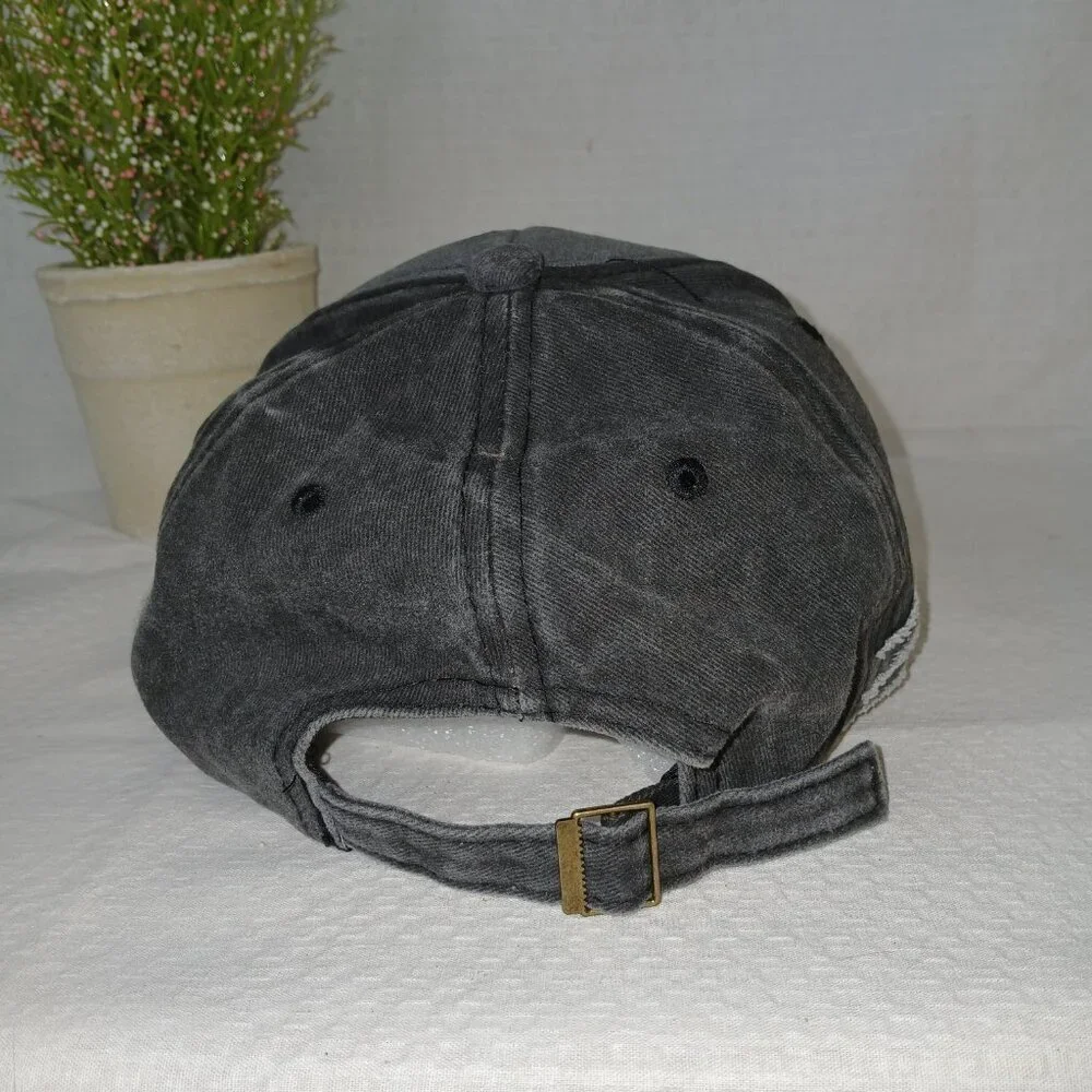 Black Label distressed black