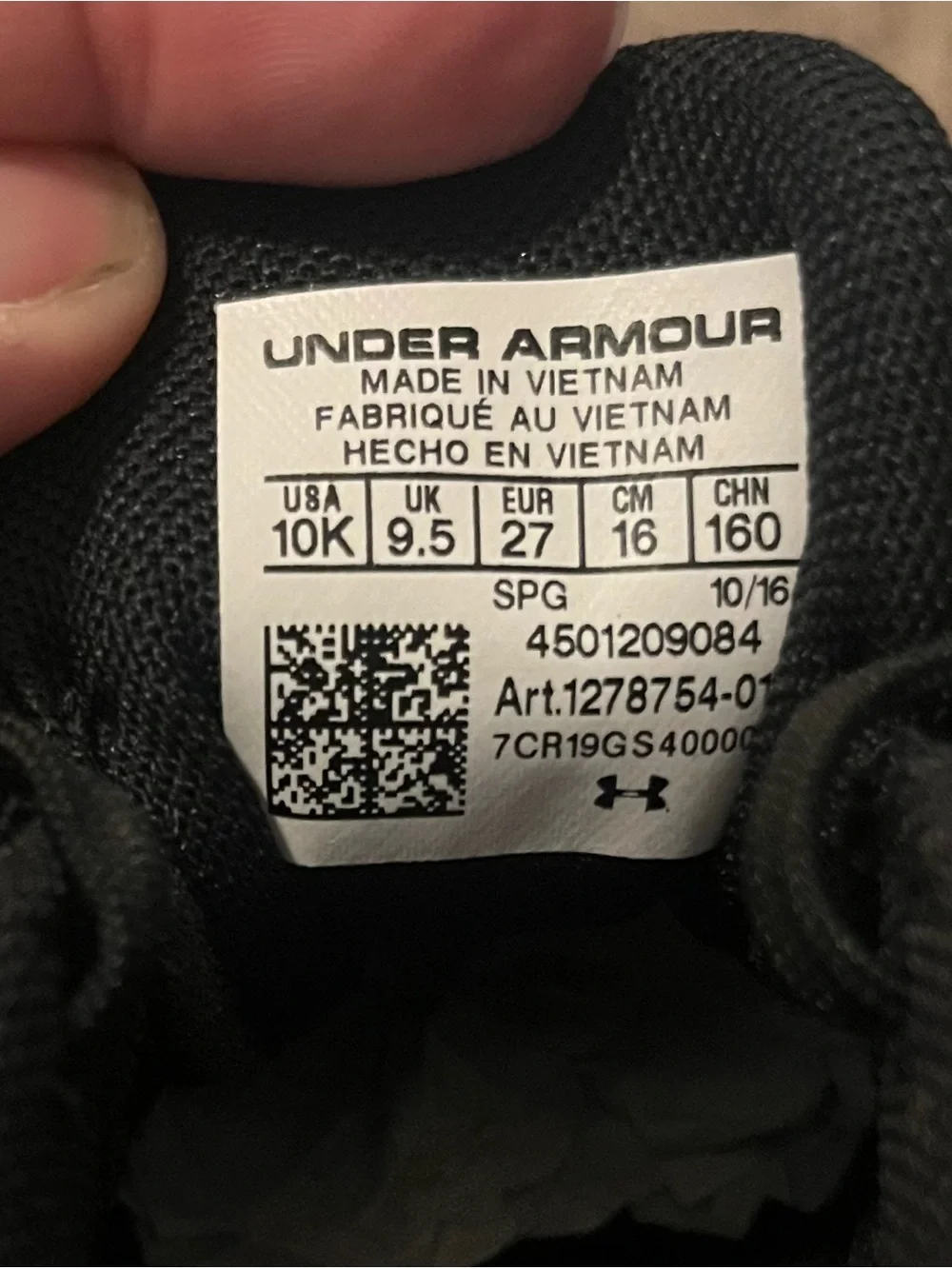 Under Armour brand new