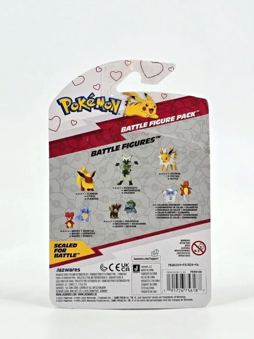 Jazwares items pokemon