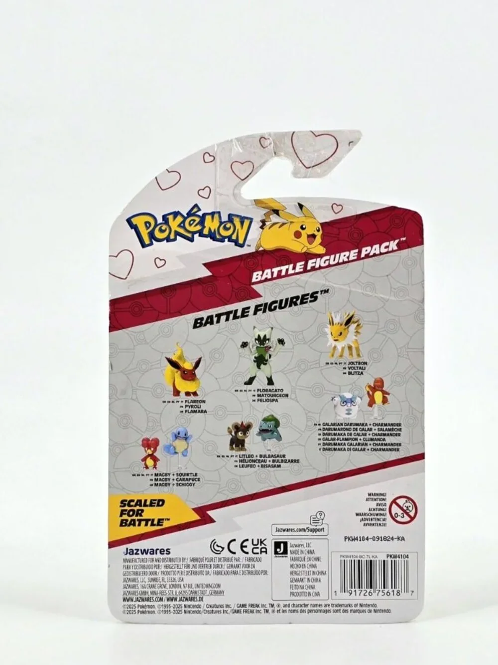 Jazwares items pokemon