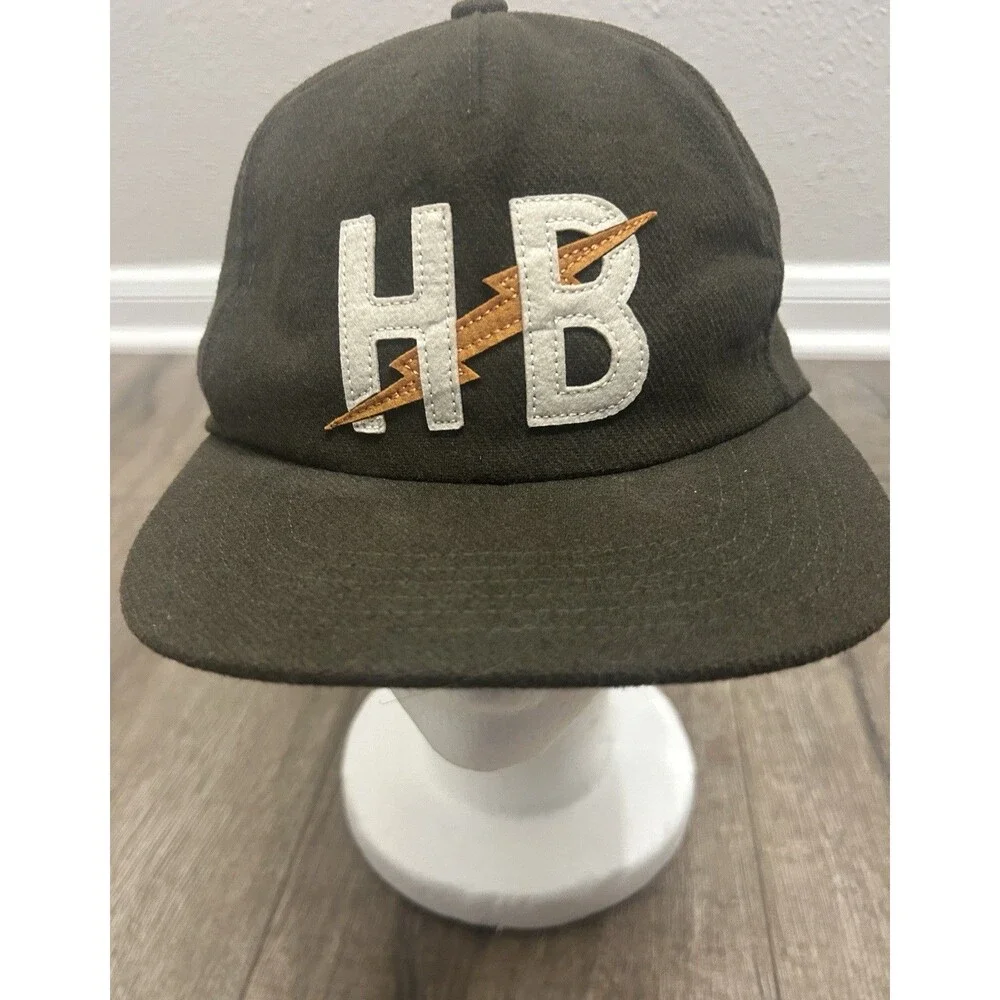 Howler Brothers Big HB Snapback Hat Mens One Size Adjustable Cap Wool Blend
