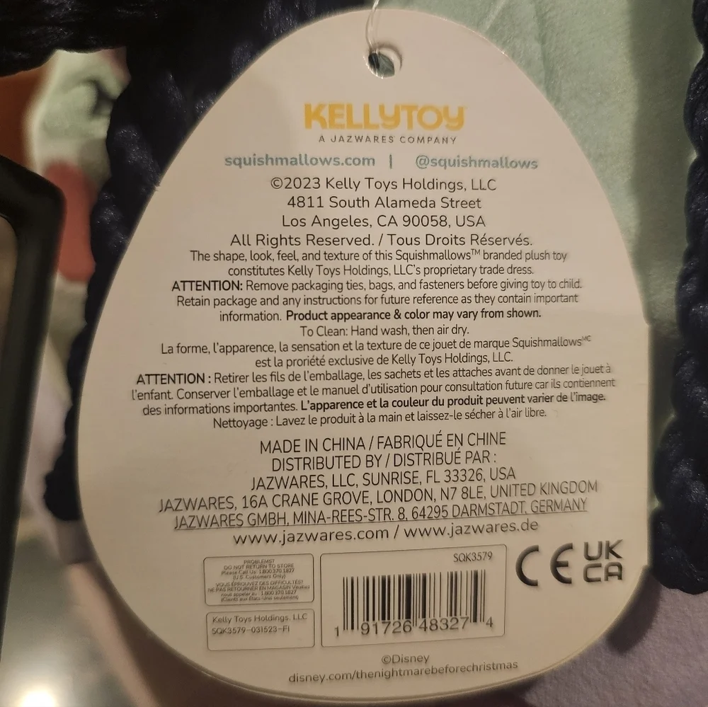 Kellytoy squishmallows shock