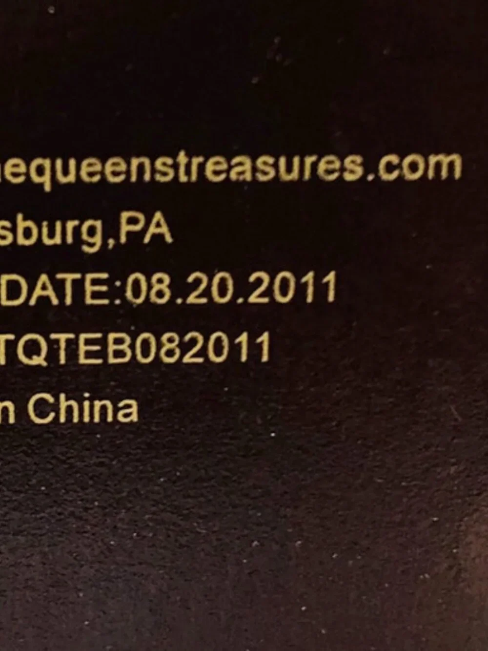 Queens Treasure this queens