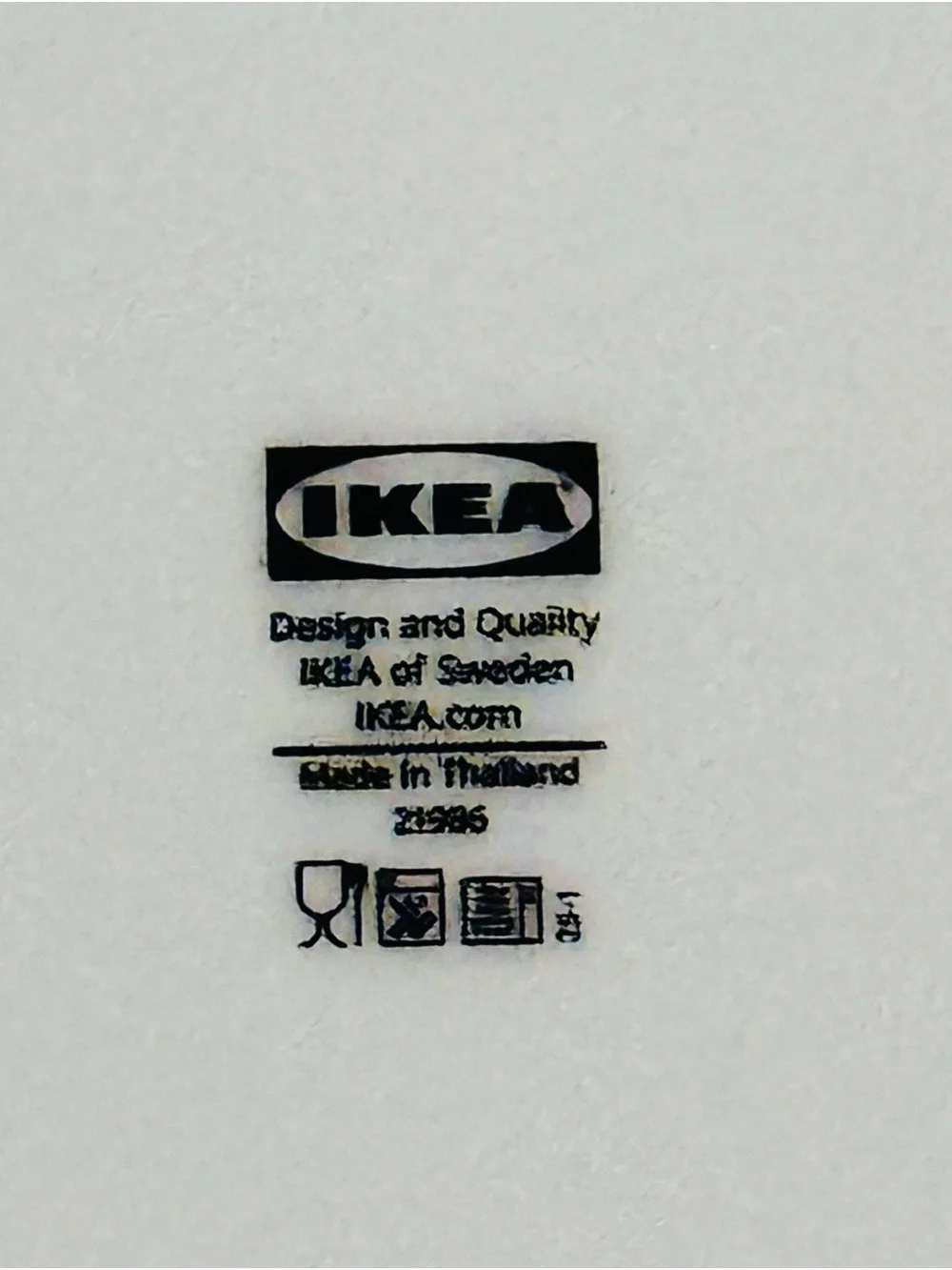 IKEA sleek oval