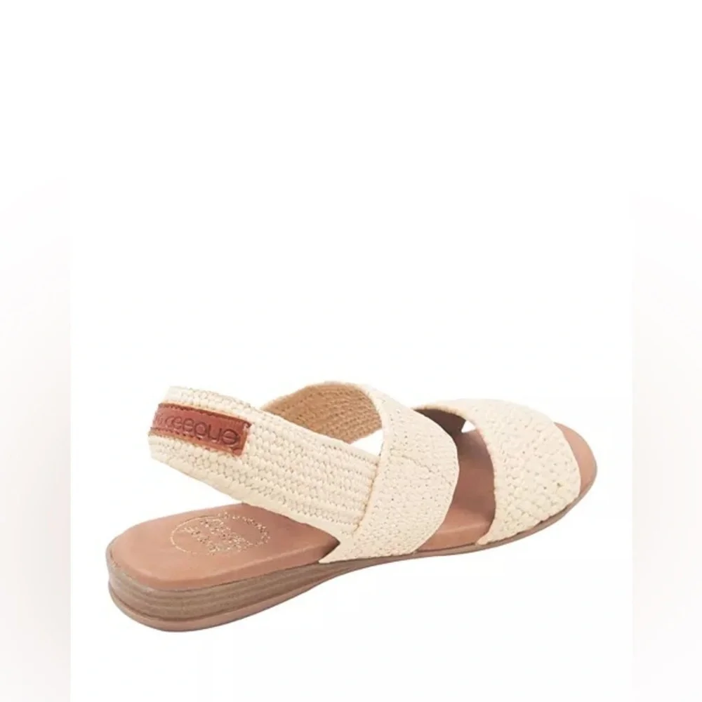 Andre Assous Women's Nigella Woven Slingback Sandals