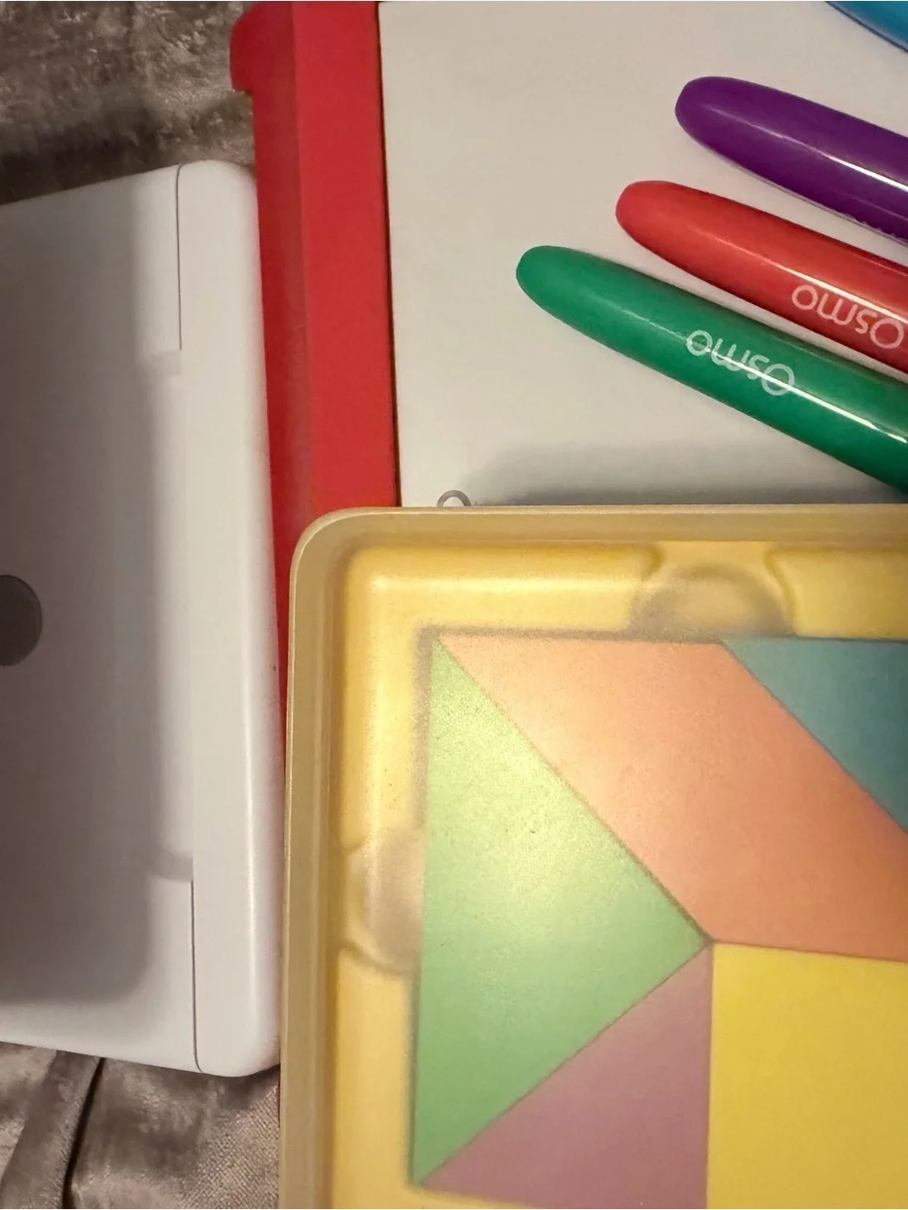 Osmo Kids Learning Activity Set with Multicolor Pens and Puzzle