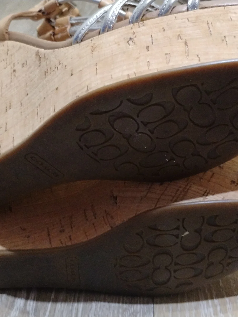 Coach comfortable wedge