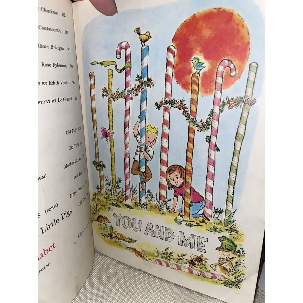 Peppermint Fence Paul Witty Mildred Bebell Hardcover 1969 Elementary Textbook