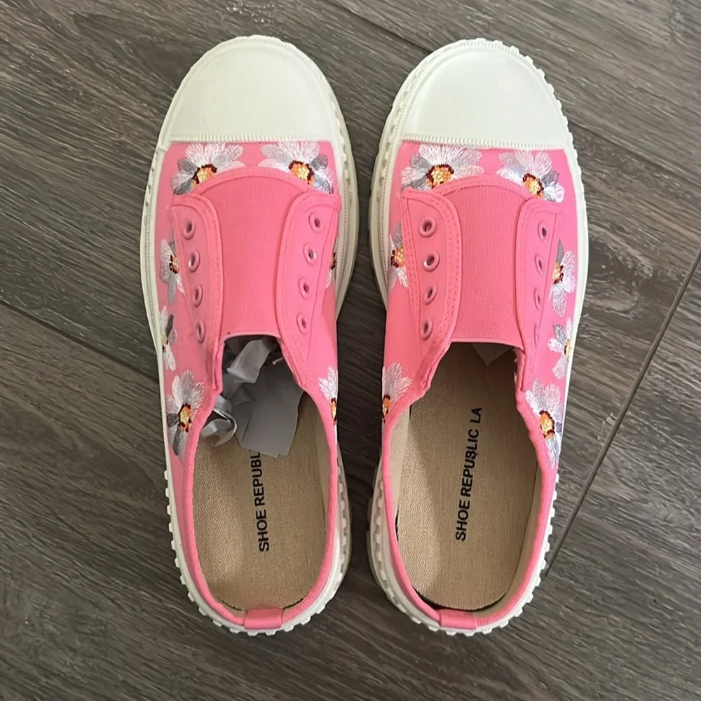 Shoe Republic LA vibrant hot